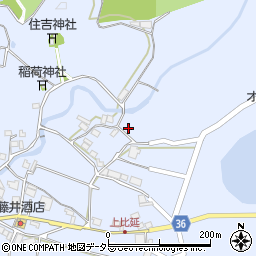 兵庫県西脇市上比延町716周辺の地図