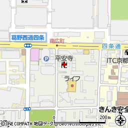 平安寺周辺の地図