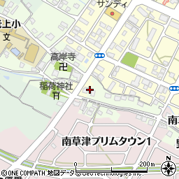 滋賀県草津市野路町571-2周辺の地図