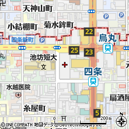 京都産業会館ホール周辺の地図