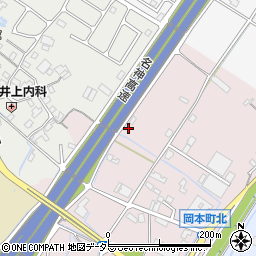 滋賀県草津市岡本町61周辺の地図