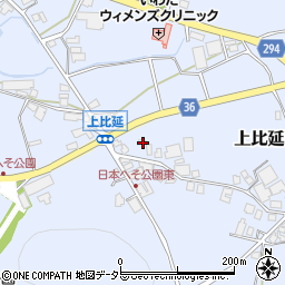 兵庫県西脇市上比延町1592周辺の地図