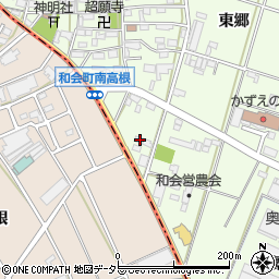 愛知県豊田市和会町南高根8周辺の地図