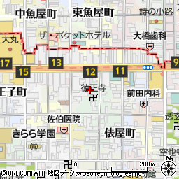 救世軍京都小隊周辺の地図