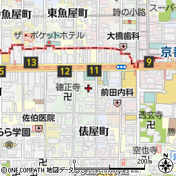 京都府京都市下京区八文字町353周辺の地図