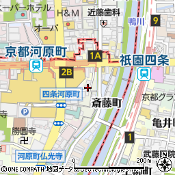 京都府京都市下京区船頭町188周辺の地図