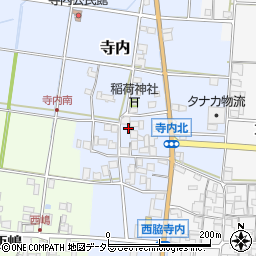 兵庫県西脇市寺内93周辺の地図