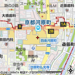 カフェシトラス 京都周辺の地図