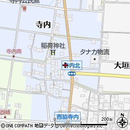 兵庫県西脇市寺内138周辺の地図