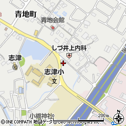 滋賀県草津市青地町824周辺の地図