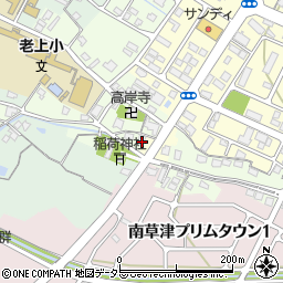 滋賀県草津市野路町526-1周辺の地図