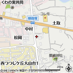 京都府亀岡市篠町浄法寺中村34周辺の地図