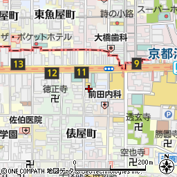 京都府京都市下京区八文字町354周辺の地図