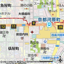 京都府京都市下京区貞安前之町613周辺の地図