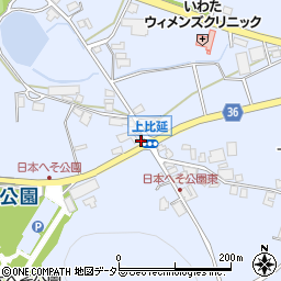 兵庫県西脇市上比延町311周辺の地図