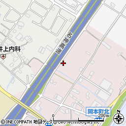 滋賀県草津市岡本町61-4周辺の地図