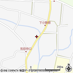 兵庫県丹波篠山市今田町下小野原581周辺の地図