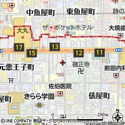 京都府京都市下京区相之町122周辺の地図