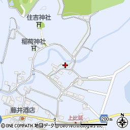 兵庫県西脇市上比延町706周辺の地図