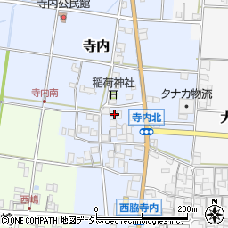 兵庫県西脇市寺内91周辺の地図