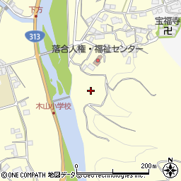 岡山県真庭市下方周辺の地図