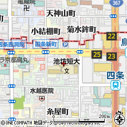 京都府京都市下京区鶏鉾町349周辺の地図