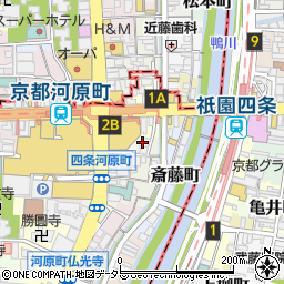 京都府京都市下京区船頭町187周辺の地図