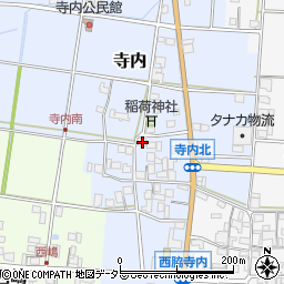 兵庫県西脇市寺内92周辺の地図