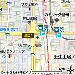 三菱ＵＦＪ銀行西七条支店 ＡＴＭ周辺の地図