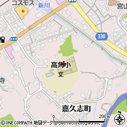 江津市立高角小学校周辺の地図
