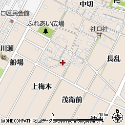 愛知県豊田市畝部東町茂衛前23周辺の地図