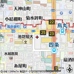 京都府物産協会（公益社団法人）周辺の地図