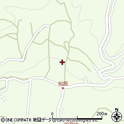 兵庫県川辺郡猪名川町柏原石船周辺の地図