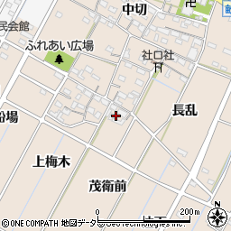 愛知県豊田市畝部東町茂衛前11周辺の地図