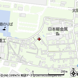 塚間自治会館周辺の地図