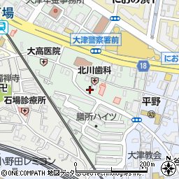 滋賀県大津市打出浜9-11周辺の地図