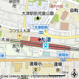 スターバックスコーヒー ビエラ大津店周辺の地図