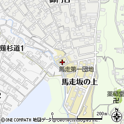 静岡県静岡市清水区馬走坂の上10周辺の地図