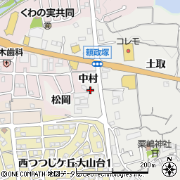 京都府亀岡市篠町浄法寺中村11周辺の地図