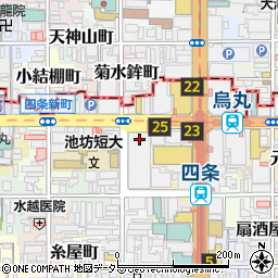 京都染織会館（一般財団法人）周辺の地図