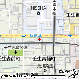 京都府京都市中京区壬生高樋町20-12周辺の地図