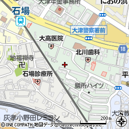 滋賀県大津市打出浜7-23周辺の地図