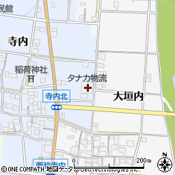 兵庫県西脇市寺内142周辺の地図