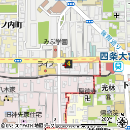 日本電技株式会社　京都営業所周辺の地図