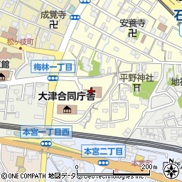 滋賀県農業教育情報センター周辺の地図