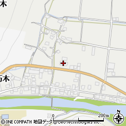 岡山県美作市朽木133周辺の地図