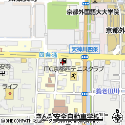 ＥＮＥＯＳ　Ｄｒ．Ｄｒｉｖｅセルフ天神川四条店周辺の地図