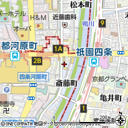 露庵菊乃井木屋町店周辺の地図