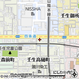 京都府京都市中京区壬生高樋町17-12周辺の地図