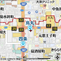 山田＆パートナーズ（税理士法人）　京都事務所周辺の地図
